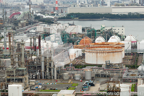 Image of Industrial factory in Yokkaichi city