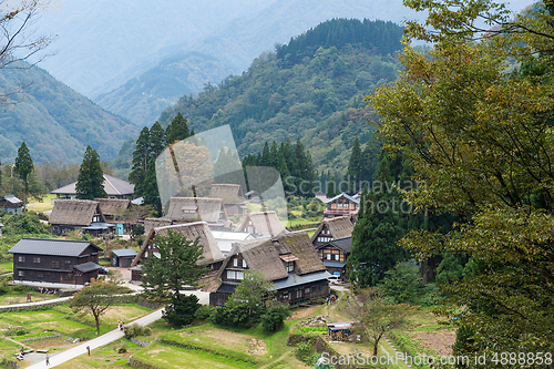 Image of Shirakawago old village in Japan