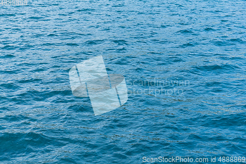 Image of Blue sea surface
