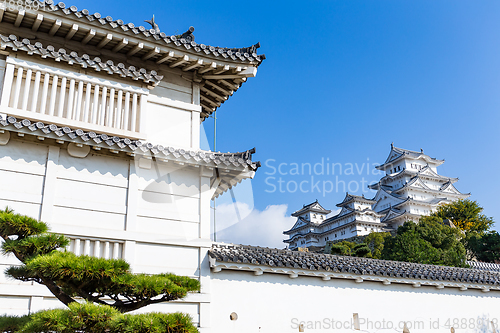 Image of Traditional Japanese Himeji castle