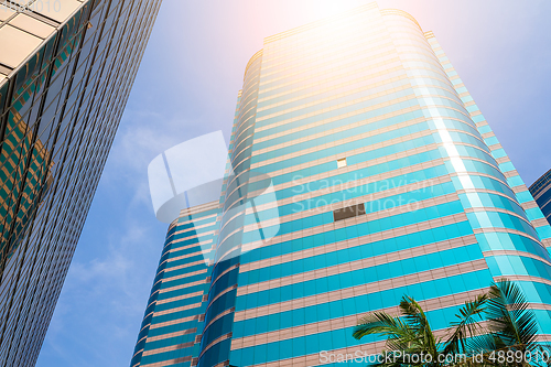 Image of Modern building from low angle