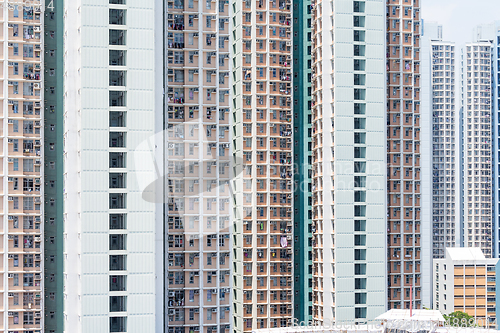 Image of Building facade of multistory