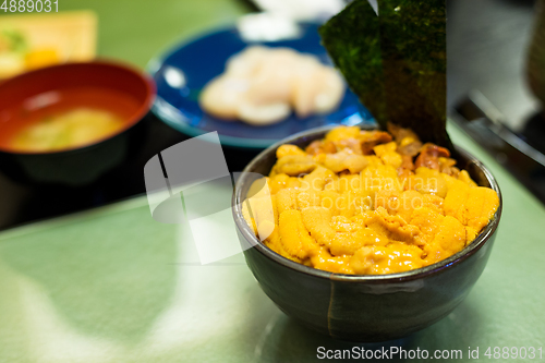 Image of Japanese urchin rice