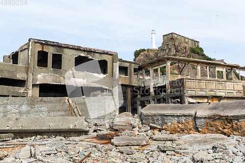 Image of Abandoned Battleship island in Japan