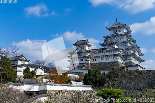 Image of Traditional Himeji castle and park