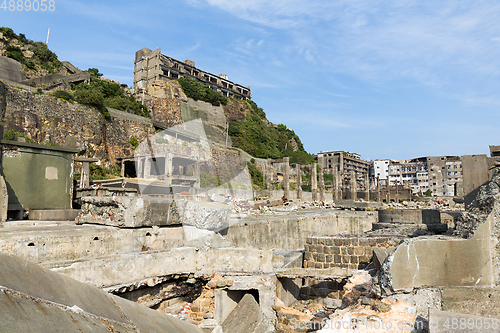 Image of Abandoned Gunkanjima in Japan