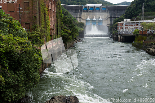 Image of Dam of hydroelectric power plant