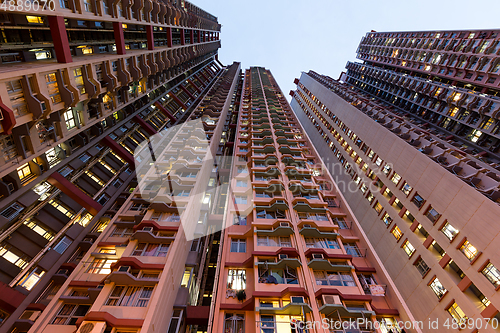 Image of Apartment Building from low angle