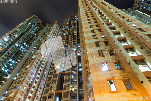 Image of Facade of building from low angle