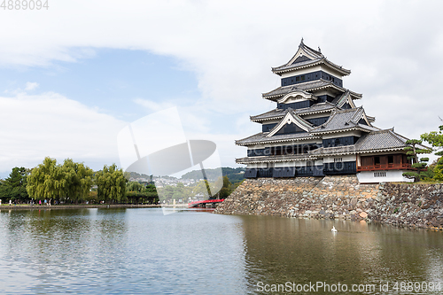 Image of Traditional Japanese Matsumoto Castle 