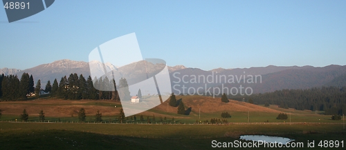 Image of italian hills wiew