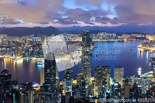 Image of Hong Kong at morning