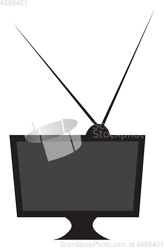 Image of A tv vector or color illustration