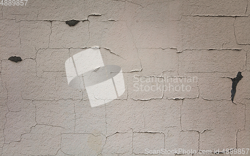 Image of Horizontal background textured of stone wall, copyspace ready for design, wallpaper