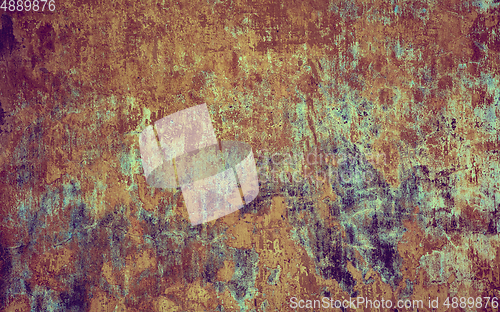 Image of Horizontal background textured of stone wall, copyspace ready for design, wallpaper