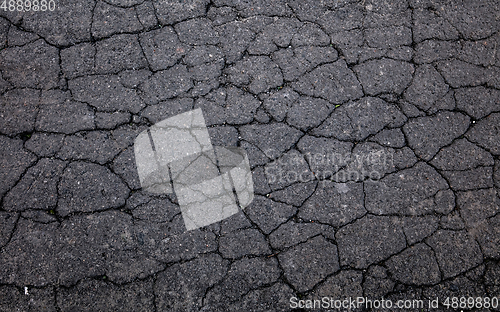 Image of Horizontal background textured of stone wall, copyspace ready for design, wallpaper