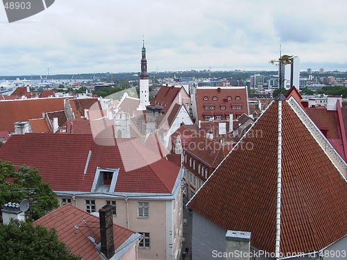 Image of Red roofs