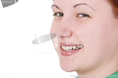 Image of Pierced smile