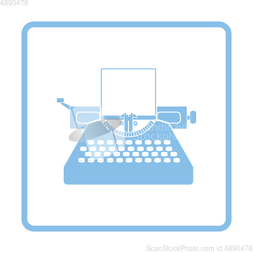 Image of Typewriter icon