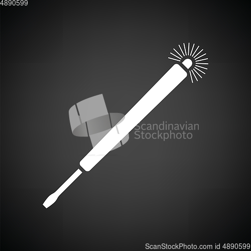 Image of Electricity test screwdriver icon