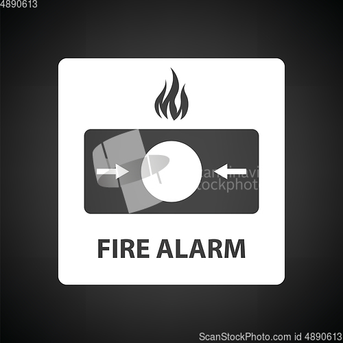 Image of Fire alarm icon