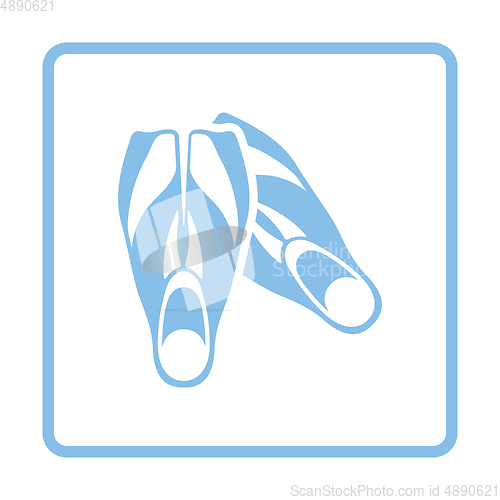 Image of Icon of swimming flippers 