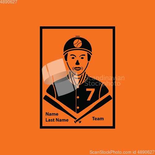 Image of Baseball card icon