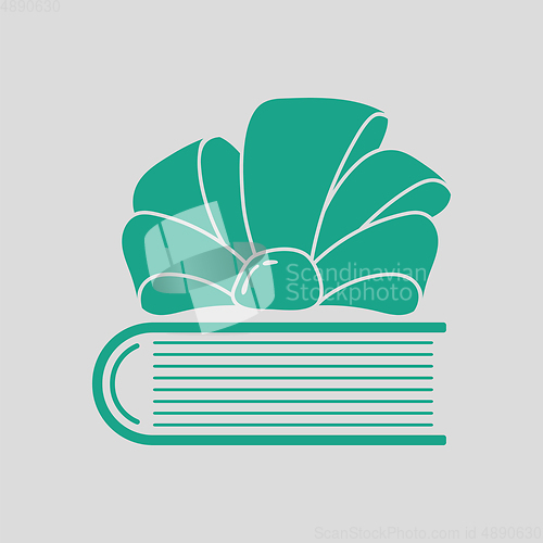 Image of Book with ribbon bow icon