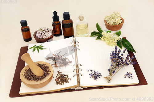 Image of Natural Herbs Used in Herbal Medicine as a Sedative