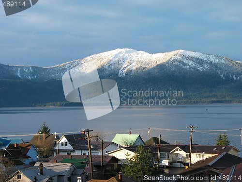 Image of Wrangell Alaska in Winter