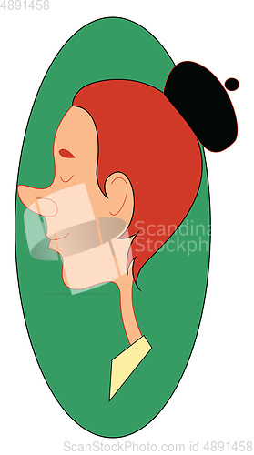Image of Image of a boy - picture, vector or color illustration.