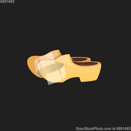 Image of Ladies shoes, vector or color illustration.