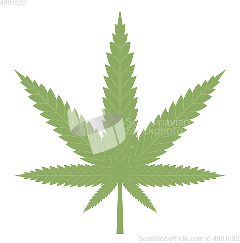 Image of Weed, vector or color illustration.