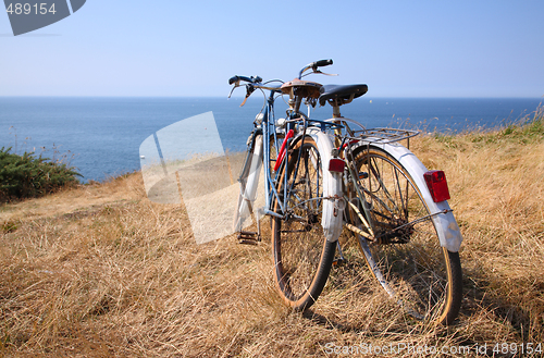 Image of Attached bicycles