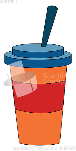 Image of Image of drink, vector or color illustration.