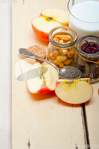 Image of healthy breakfast ingredients