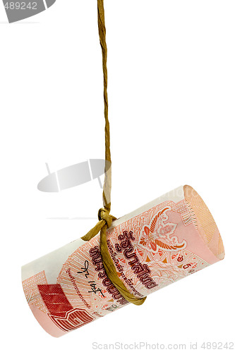 Image of Dangling Thai baht