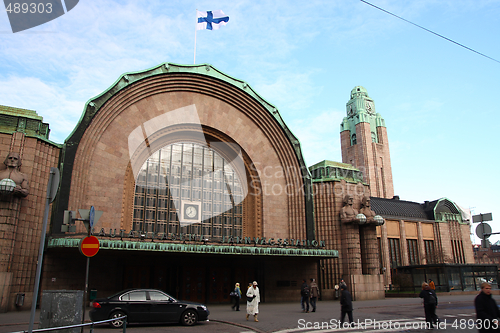 Image of railway station in Helsinki