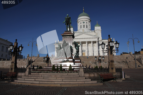 Image of Helsinki cathedral, Finland