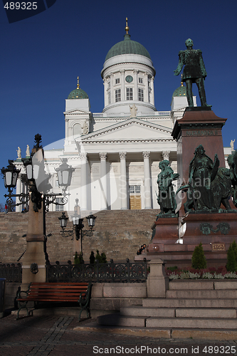 Image of Helsinki cathedral, Finland