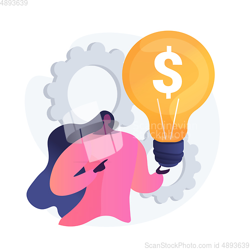 Image of Business idea vector concept metaphor