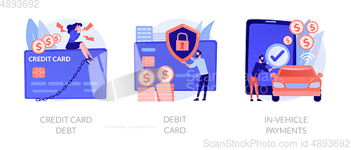 Image of Payment method vector concept metaphors