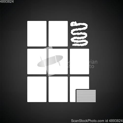 Image of Wall tiles icon
