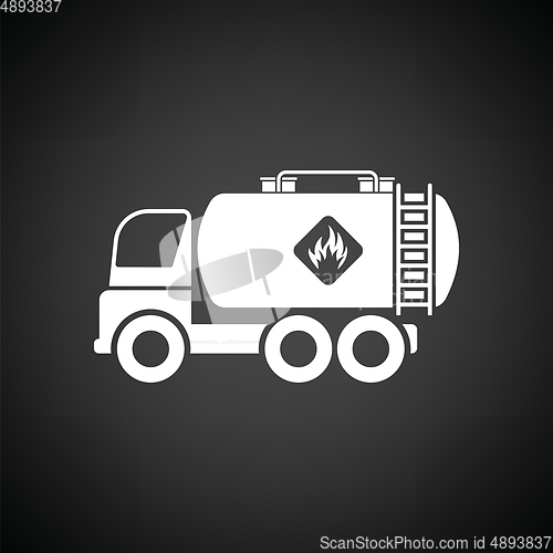 Image of Fuel tank truck icon