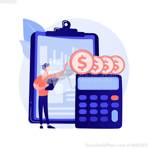 Image of Income statement vector concept metaphor