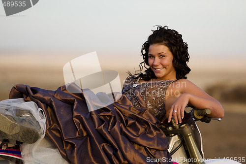 Image of Motocross beauty
