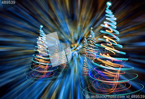 Image of xmas forest