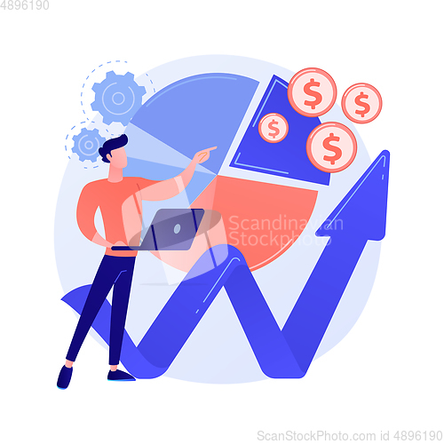 Image of Business solutions vector concept metaphor