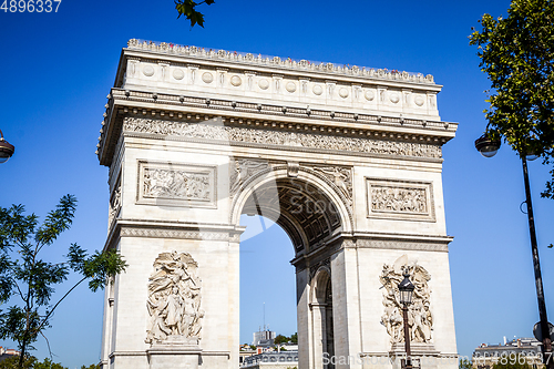 Image of Arc de Triomphe, Paris, France