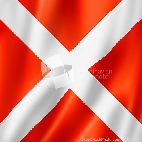 Image of Four international maritime signal flag